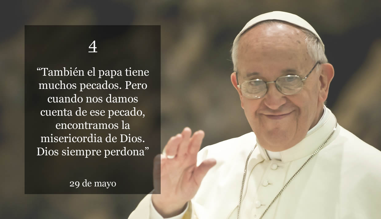 Las mejores frases del Papa Francisco sobre la vida, la fe y la esperanza